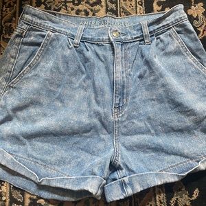 AE High Rise Mom Shorts